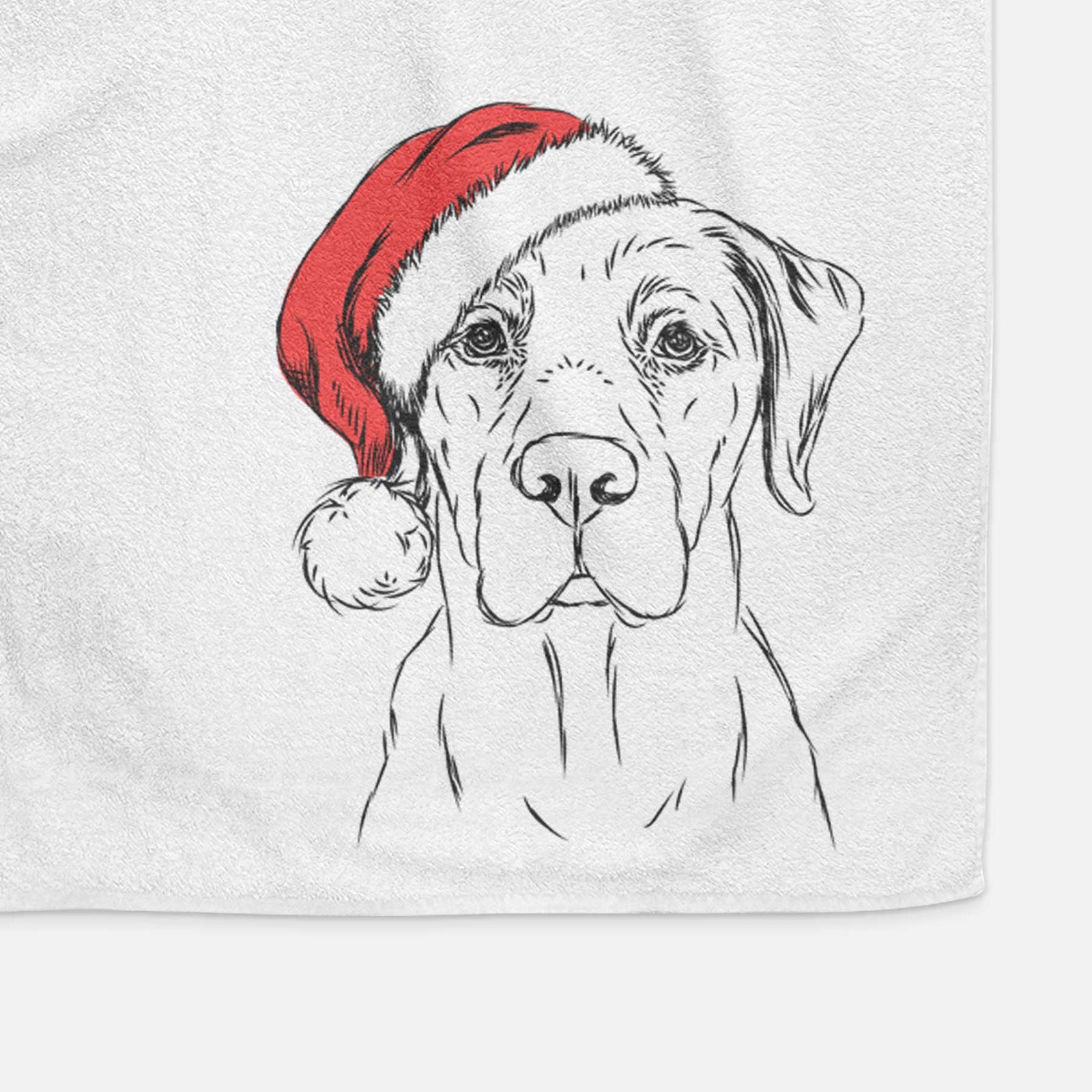 Rowdy the Labrador Retriever Decorative Hand Towel