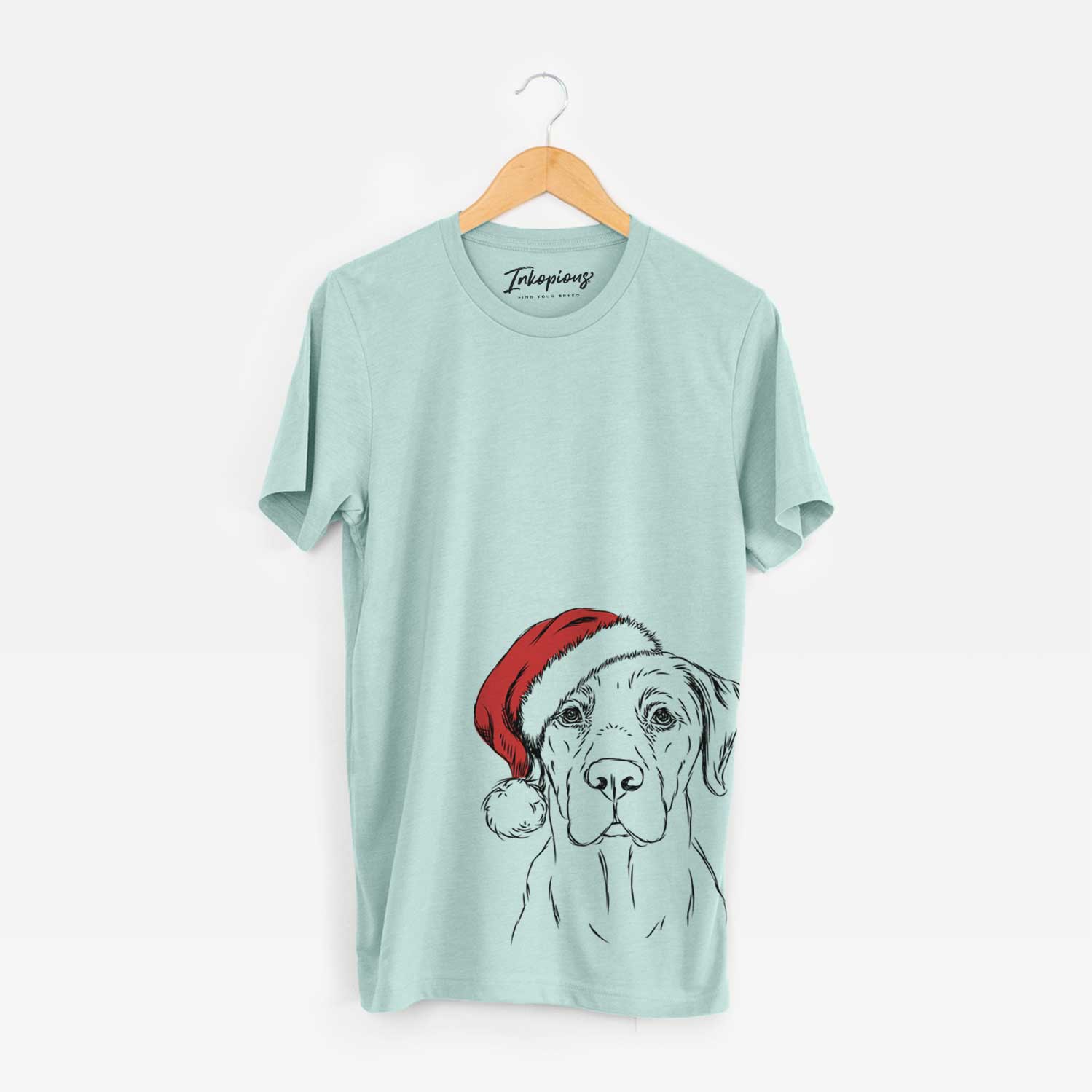 Santa Rowdy the Labrador Retriever - Unisex Crewneck