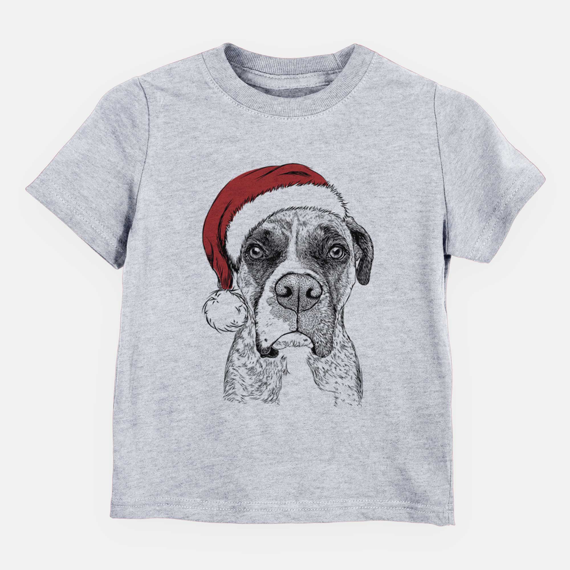 Santa Rowdy Rex the Boxer - Kids/Youth/Toddler Shirt