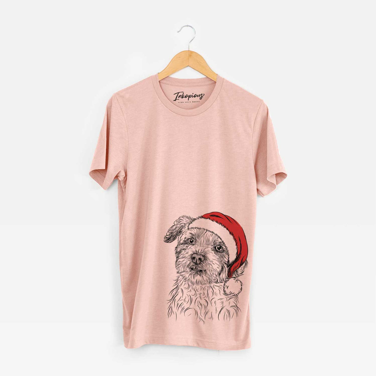 Santa Roxie the Schnauzer Shih Tzu Mix - Unisex Crewneck