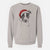 Santa Roxy the Bo Jack - Unisex Pigment Dyed Crew Sweatshirt