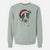 Santa Roxy the Bo Jack - Unisex Pigment Dyed Crew Sweatshirt