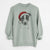 Santa Roxy the Bo Jack - Unisex Pigment Dyed Crew Sweatshirt