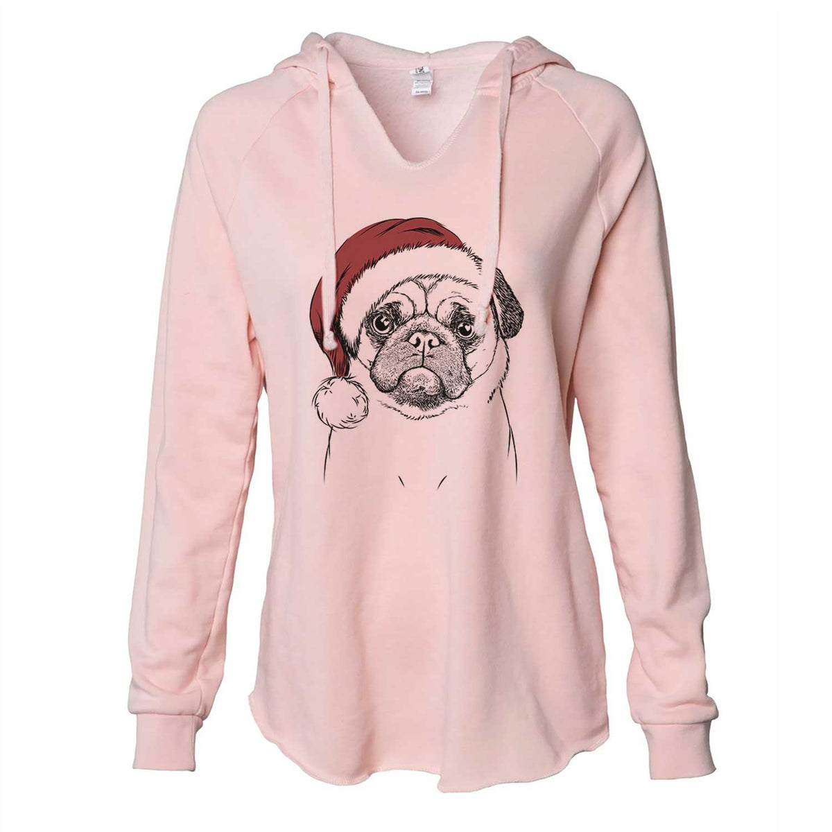 Ruby the Pug - Cali Wave Hooded Sweatshirt