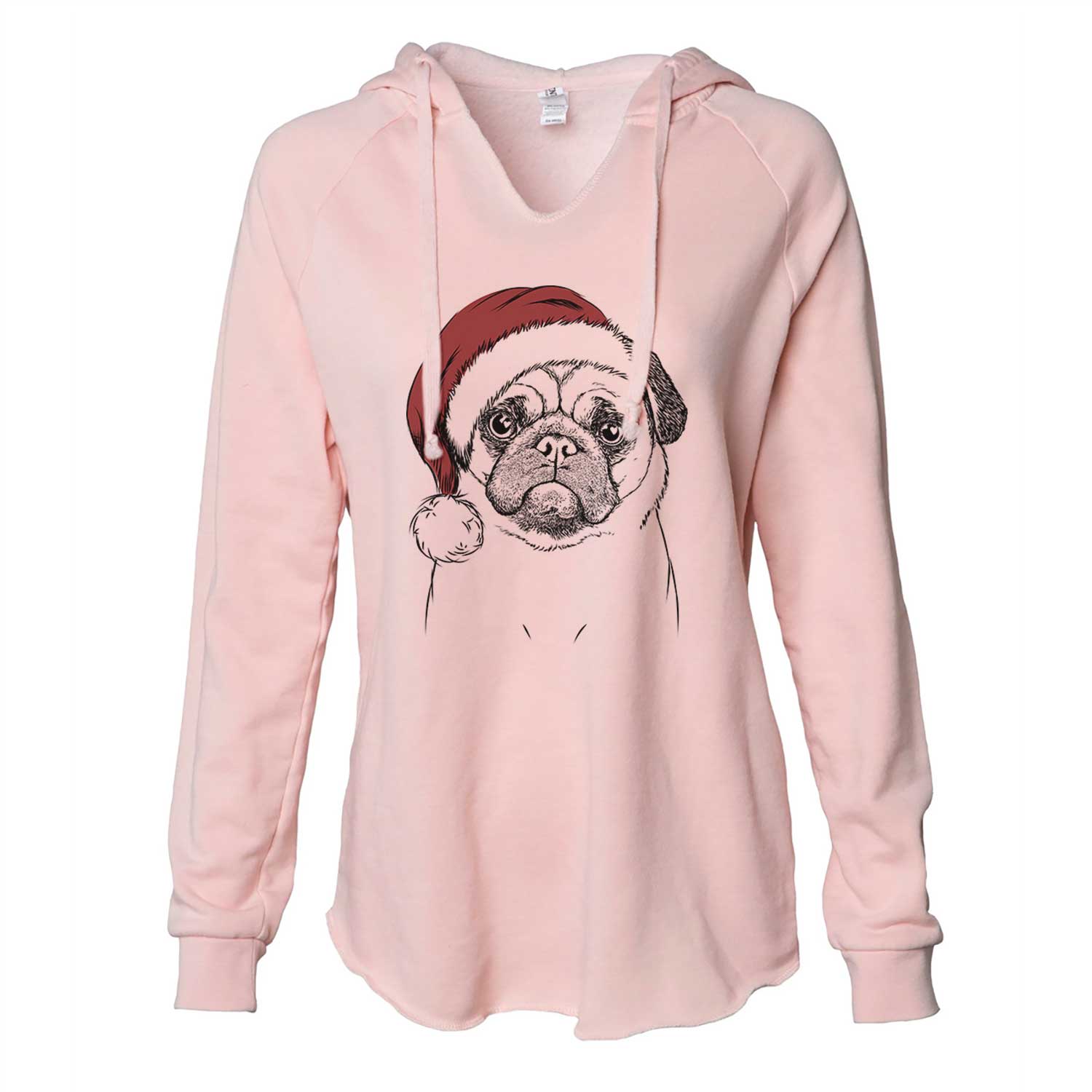 Ruby the Pug - Cali Wave Hooded Sweatshirt