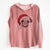 Santa Ruby the Pug - Cali Wave Hooded Sweatshirt