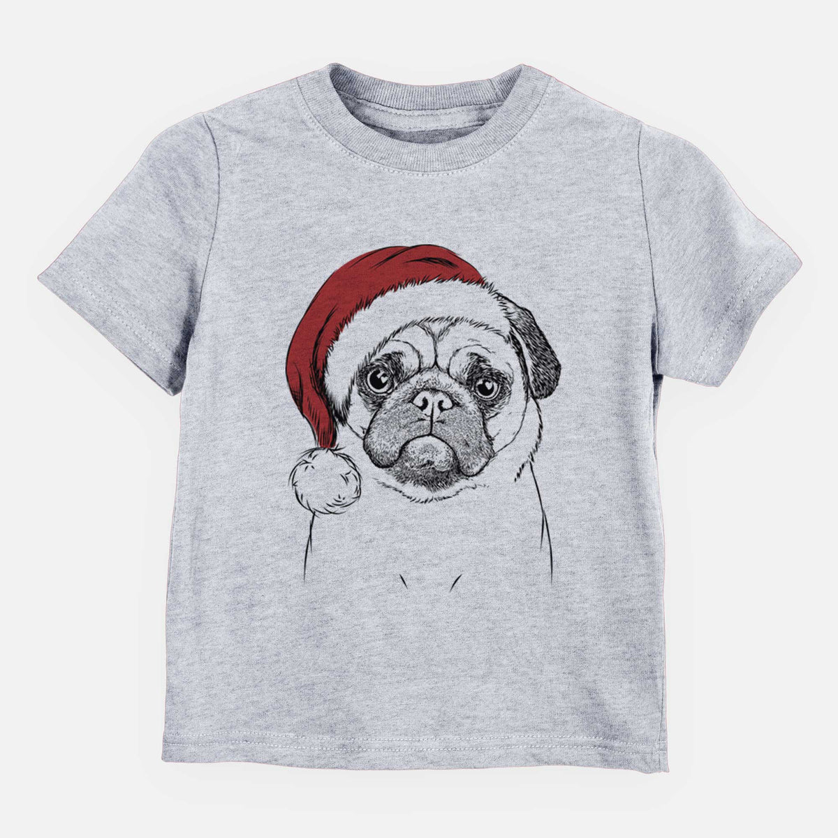 Santa Ruby the Pug - Kids/Youth/Toddler Shirt