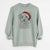 Santa Rudy the Schnoodle - Unisex Pigment Dyed Crew Sweatshirt