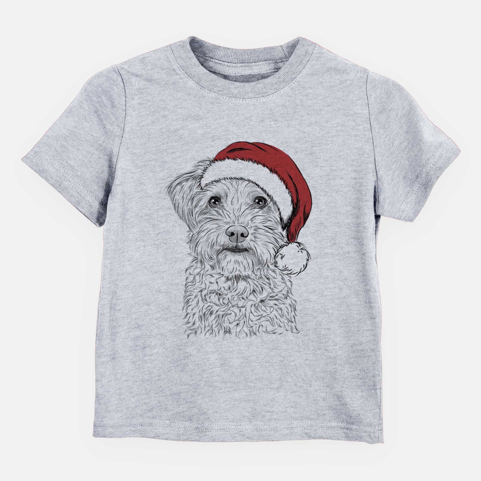Santa Rudy the Schnoodle - Kids/Youth/Toddler Shirt