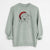 Santa Rufio the Dogo Argentino - Unisex Pigment Dyed Crew Sweatshirt