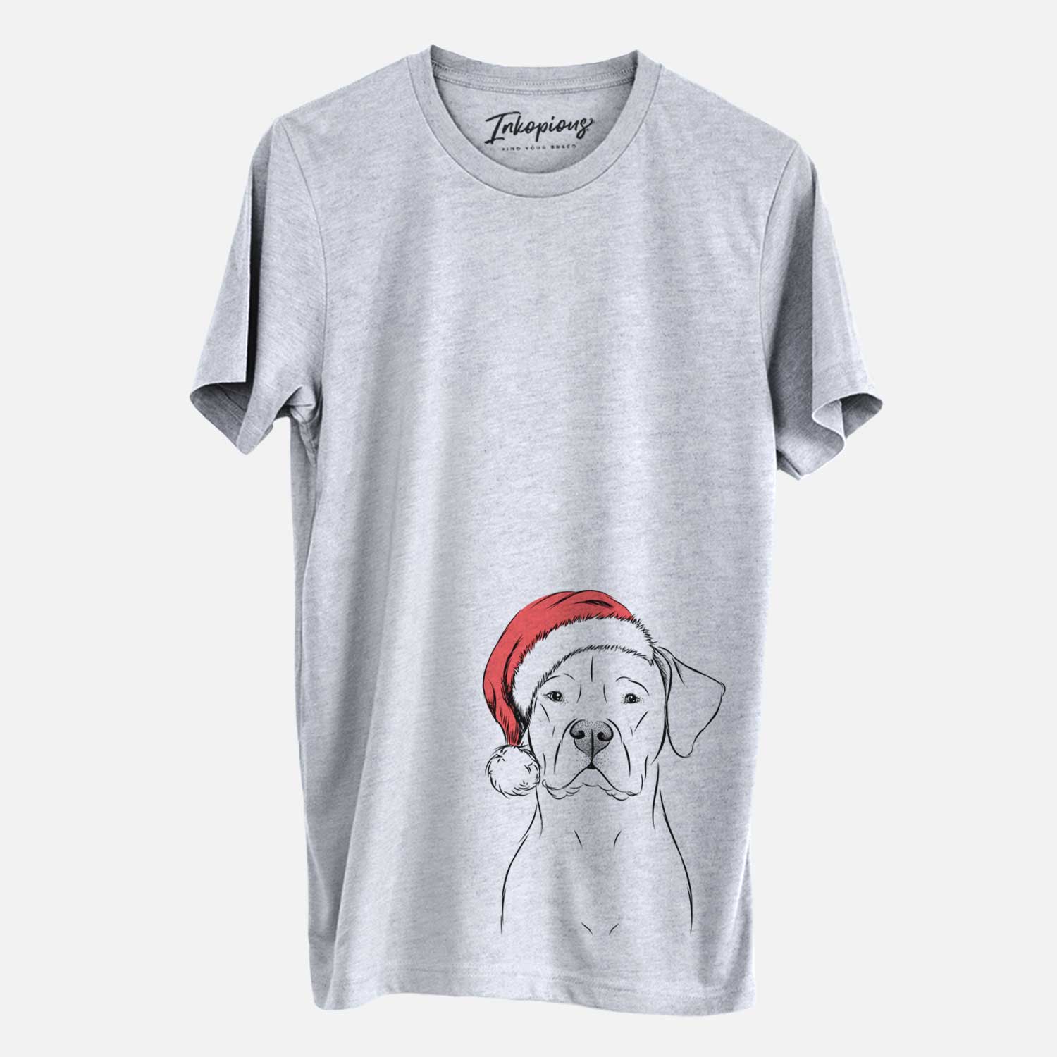 Santa Rufio the Dogo Argentino - Unisex Crewneck