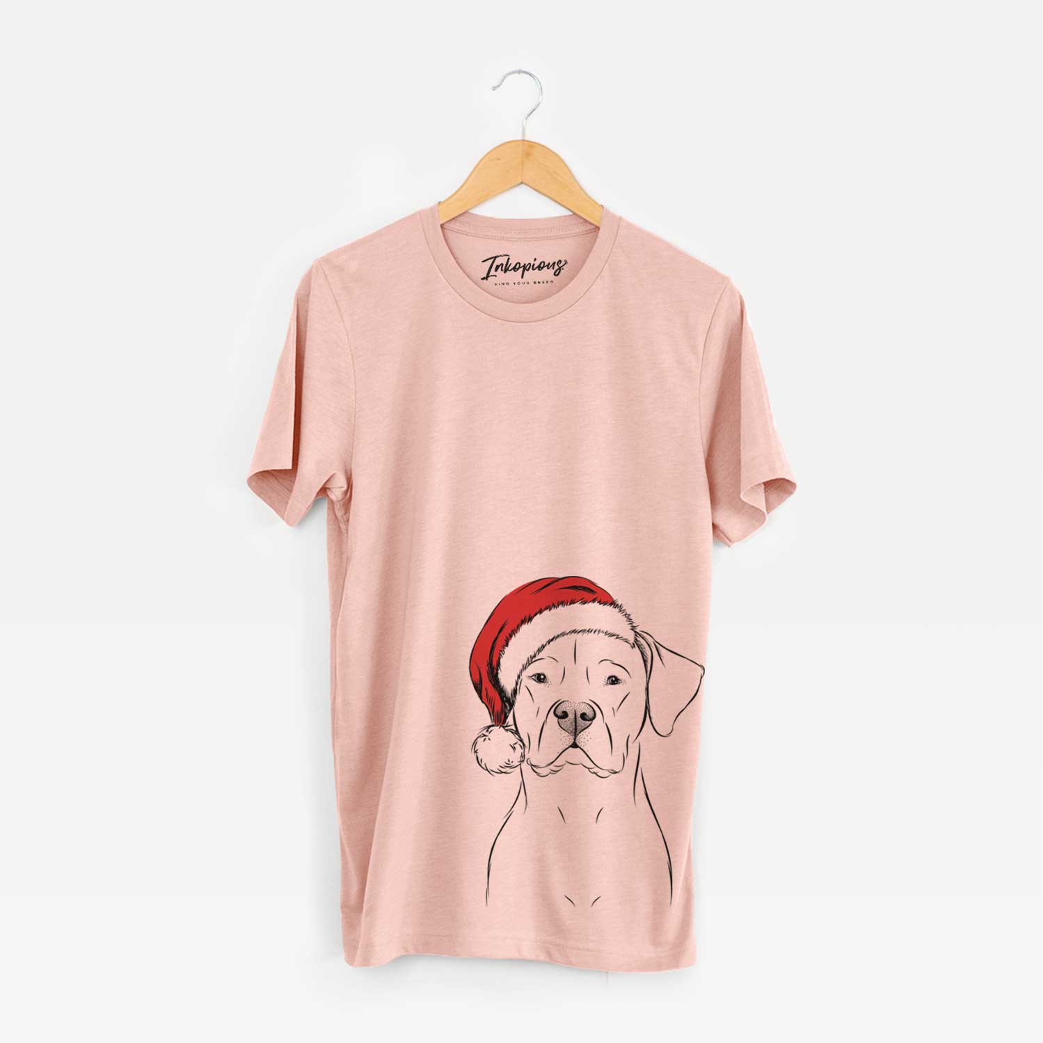 Santa Rufio the Dogo Argentino - Unisex Crewneck