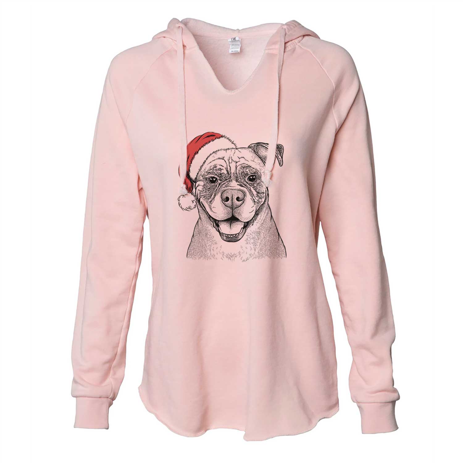 Rufus the American Bulldog - Cali Wave Hooded Sweatshirt