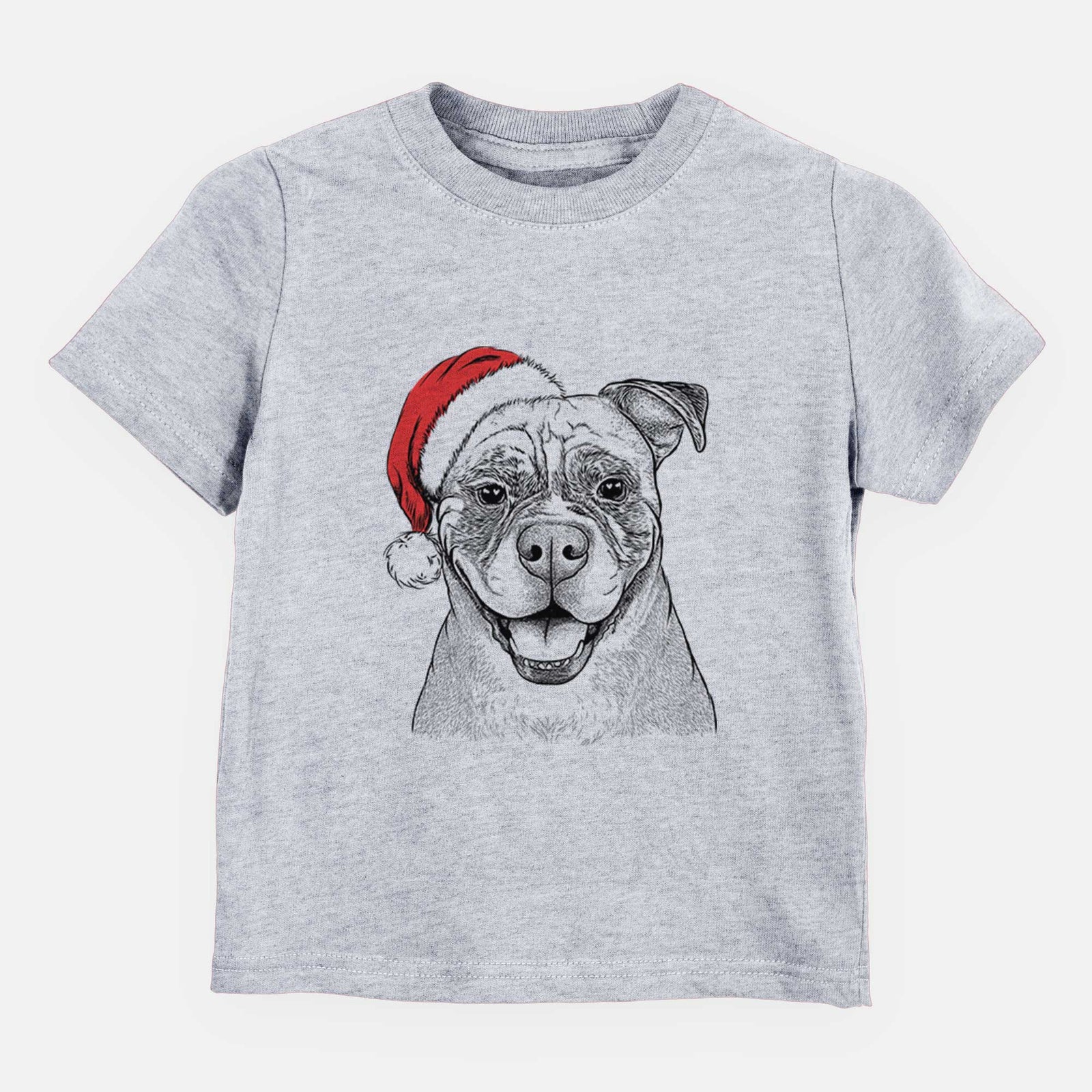 Santa Rufus the American Bulldog - Kids/Youth/Toddler Shirt