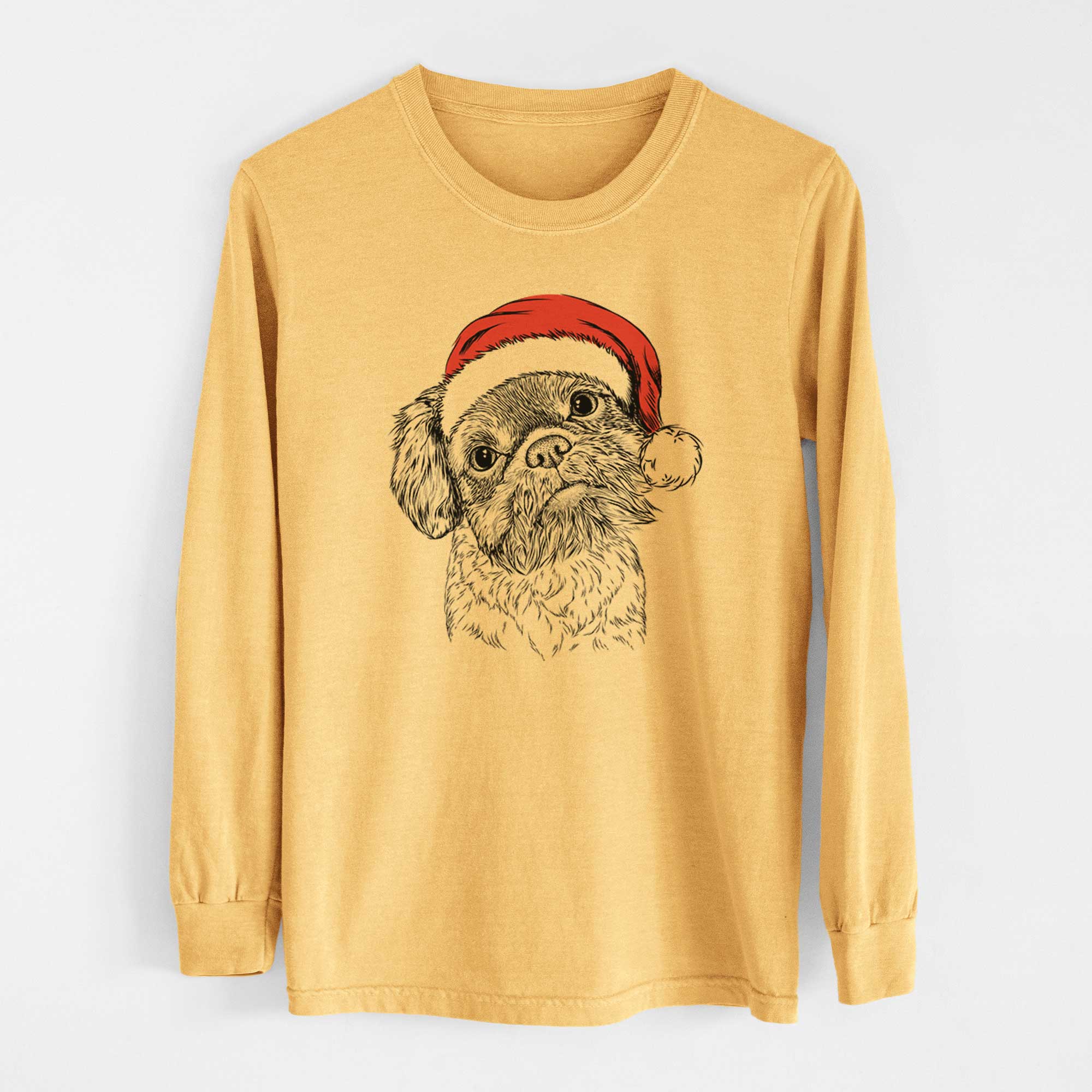 Santa Rufus the Shiffon - Heavyweight 100% Cotton Long Sleeve