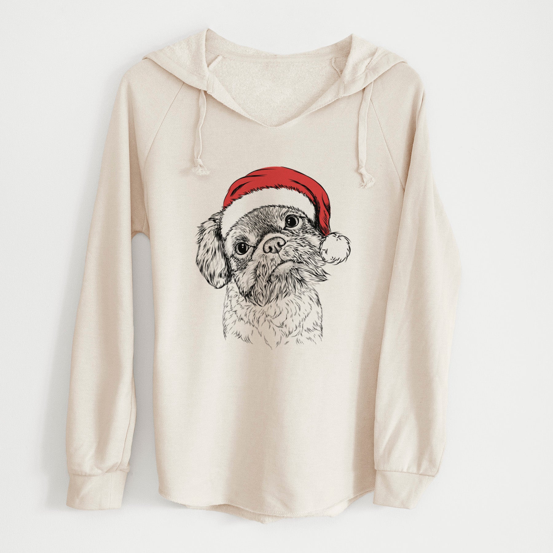 Santa Rufus the Shiffon - Cali Wave Hooded Sweatshirt