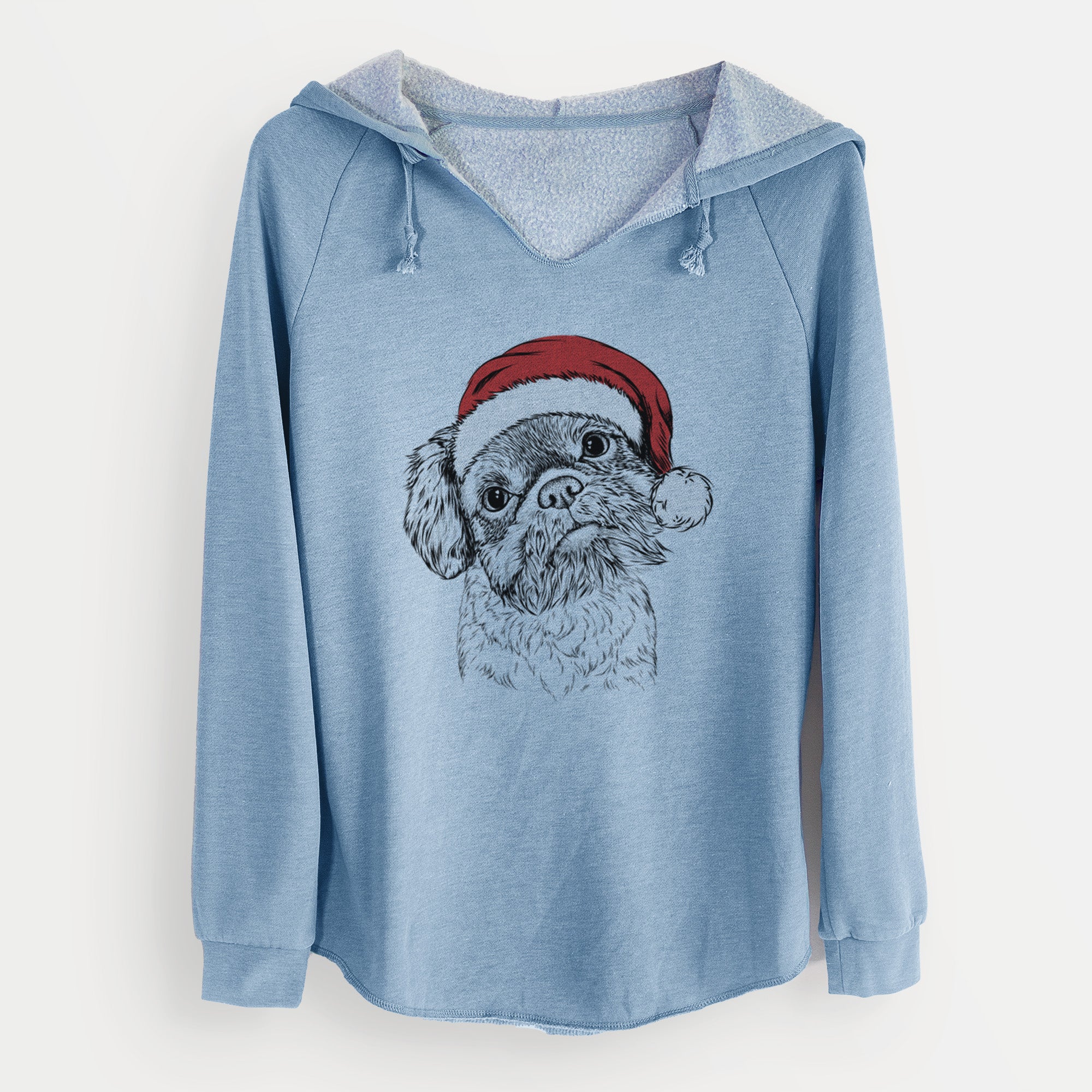 Santa Rufus the Shiffon - Cali Wave Hooded Sweatshirt