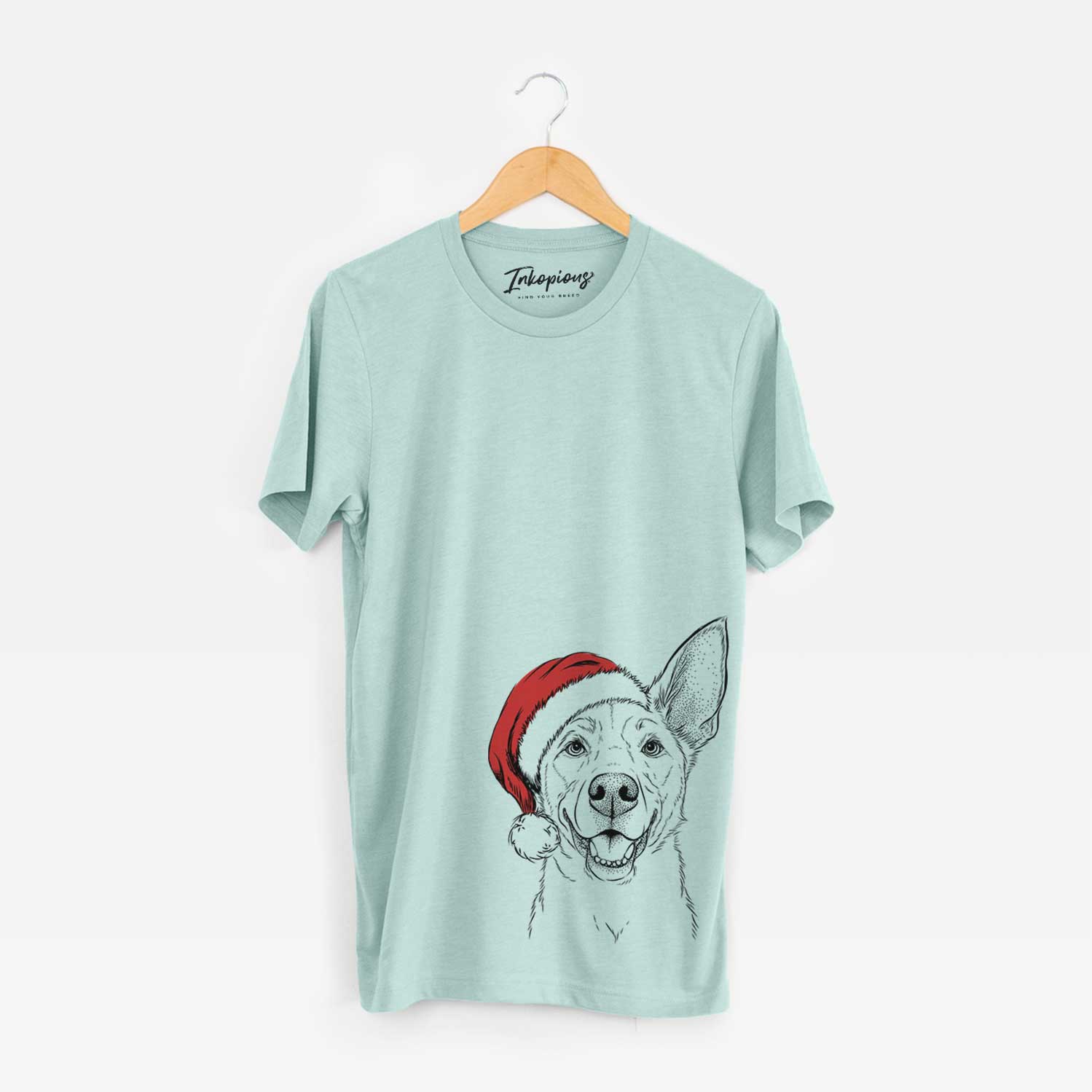 Santa Rumley the Kelpie Mix - Unisex Crewneck