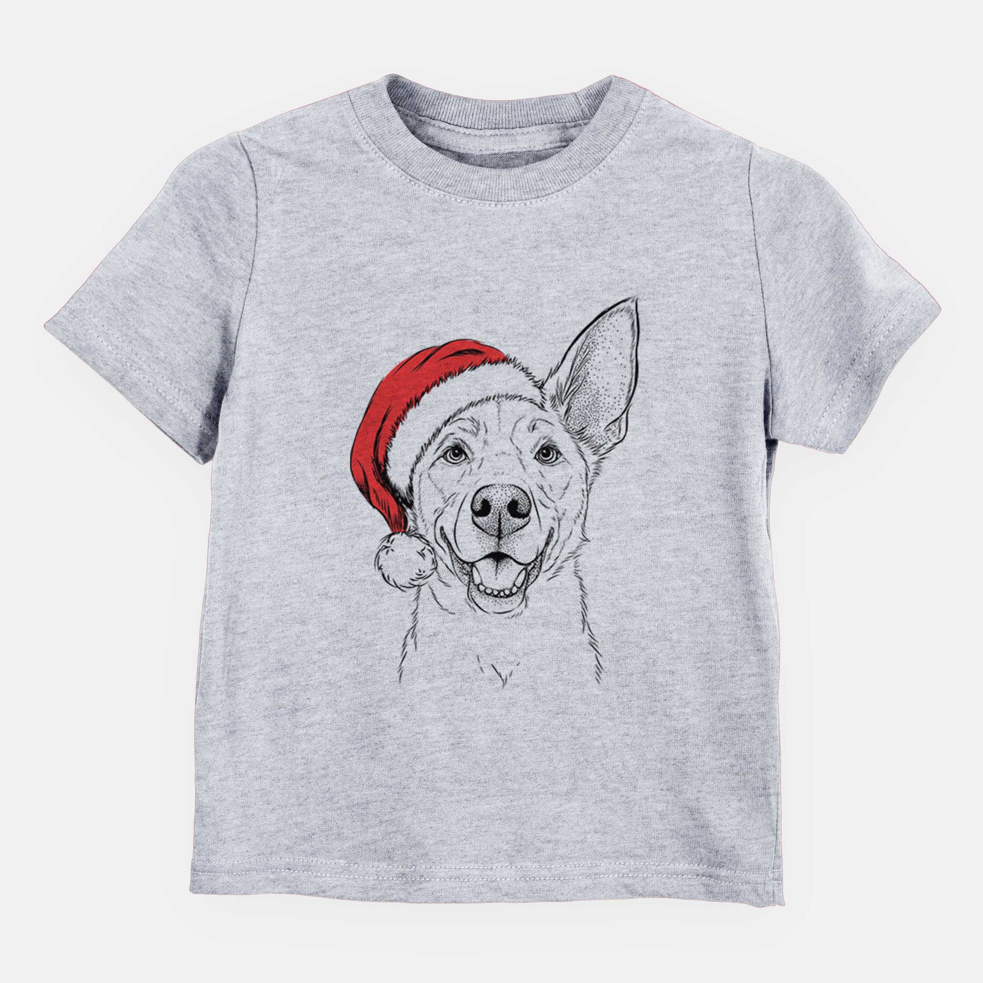 Santa Rumley the Kelpie Mix - Kids/Youth/Toddler Shirt