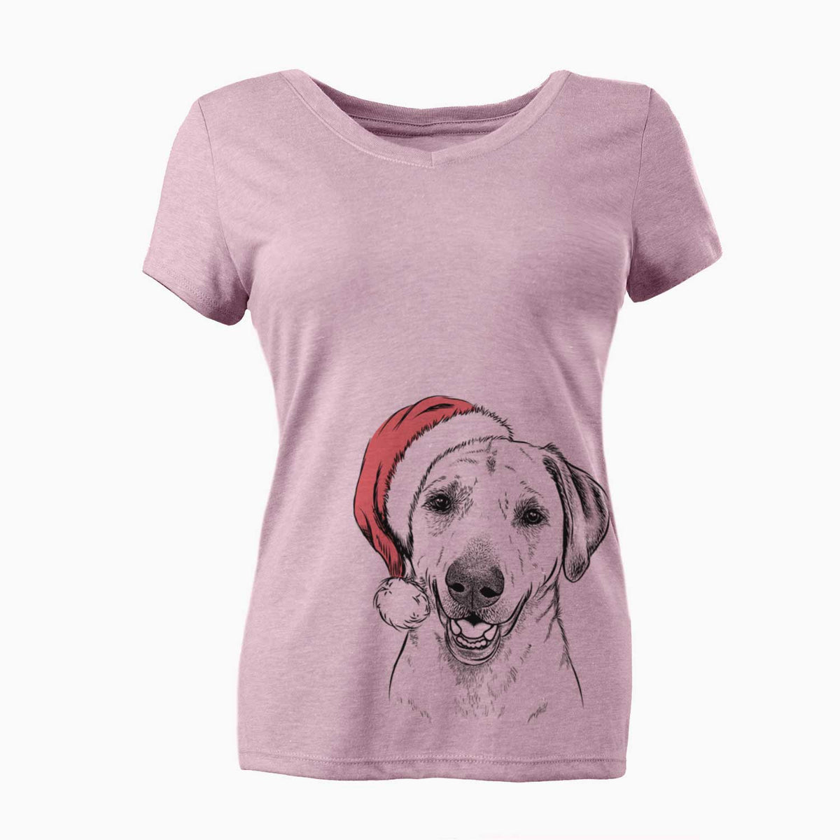 Rusty the Labrador Retriever - Women's V-neck Shirt