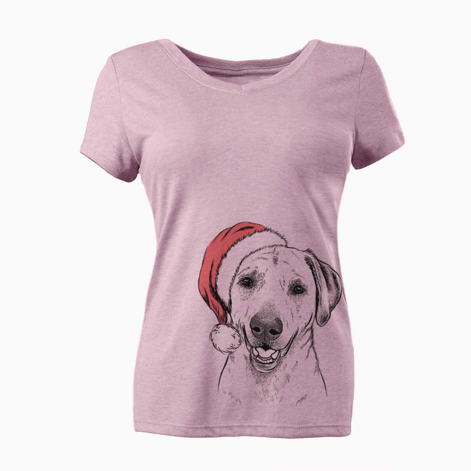 Rusty the Labrador Retriever - Women's V-neck Shirt