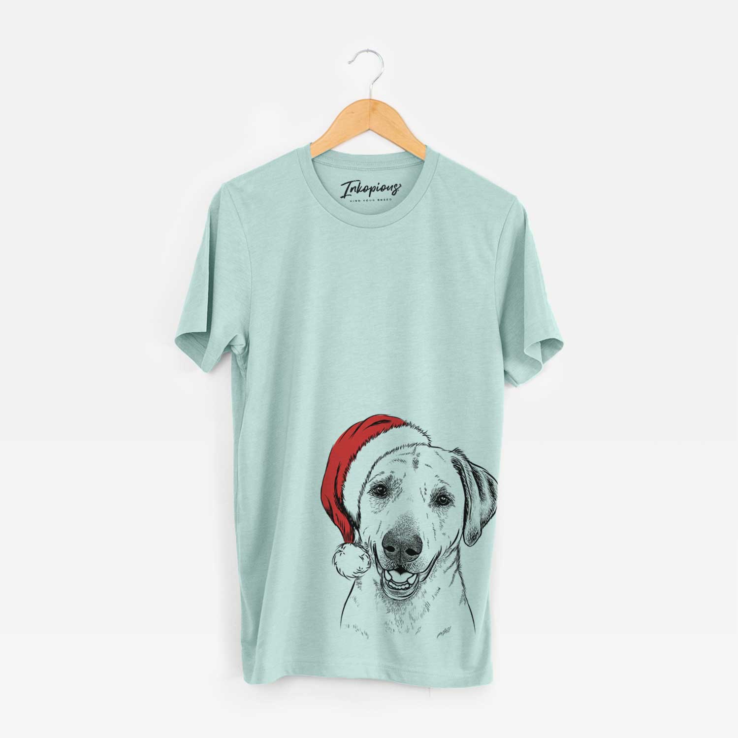 Santa Rusty the Labrador Retriever - Unisex Crewneck