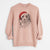 Santa Rutger the Nederlandse Kooikerhondje - Unisex Pigment Dyed Crew Sweatshirt