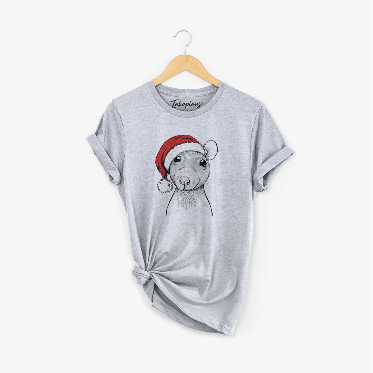 Santa Ruthie the Hairless Rat - Unisex Crewneck