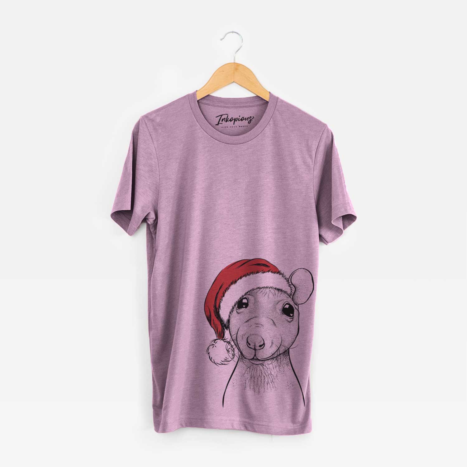 Santa Ruthie the Hairless Rat - Unisex Crewneck