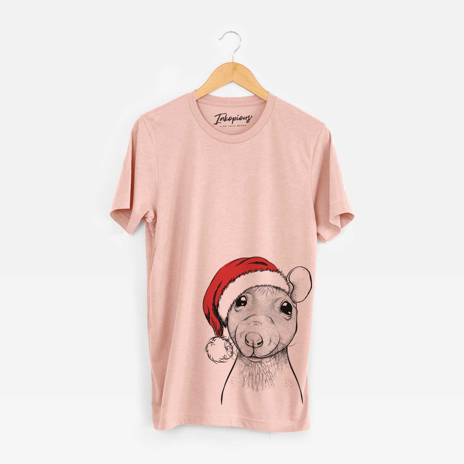 Santa Ruthie the Hairless Rat - Unisex Crewneck