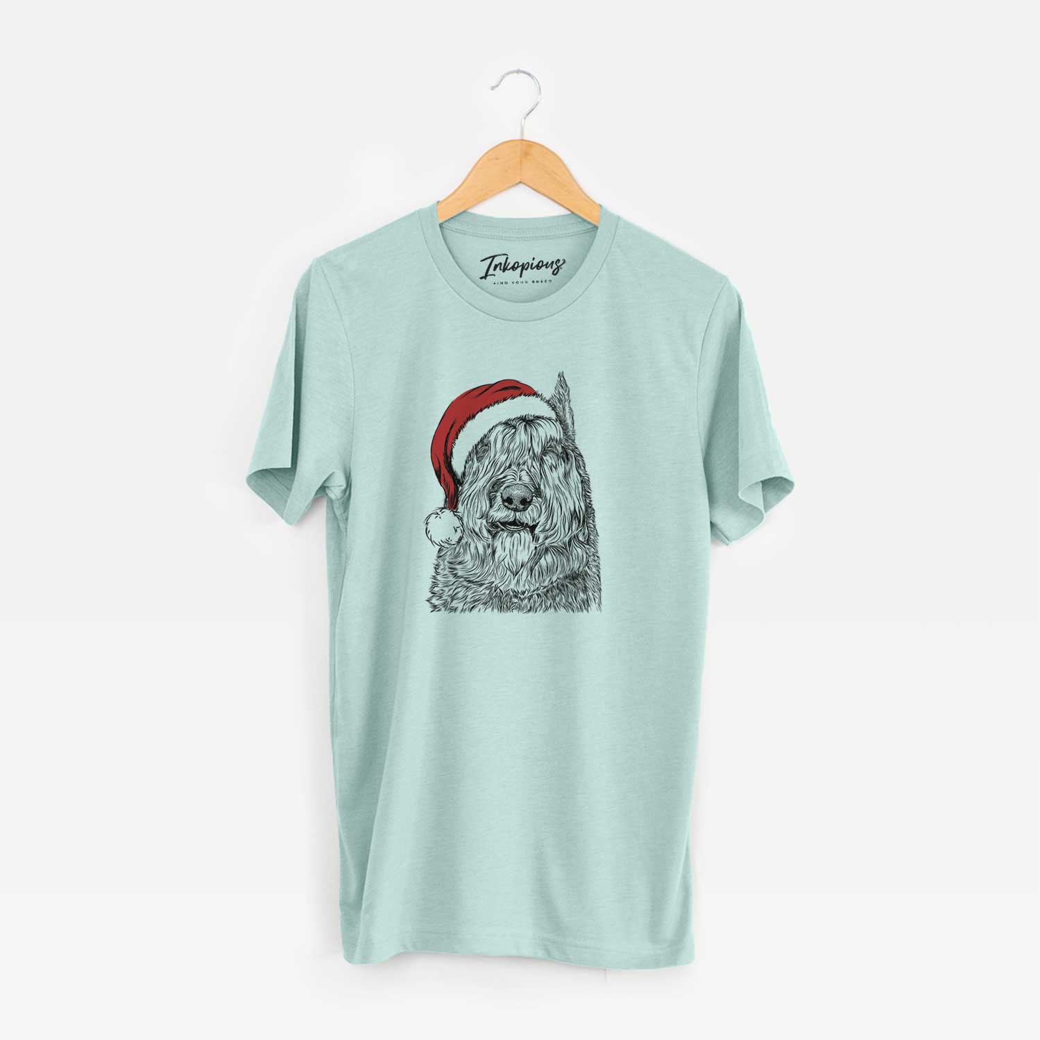 Santa Sabre the Bouvier Des Flandres - Unisex Crewneck