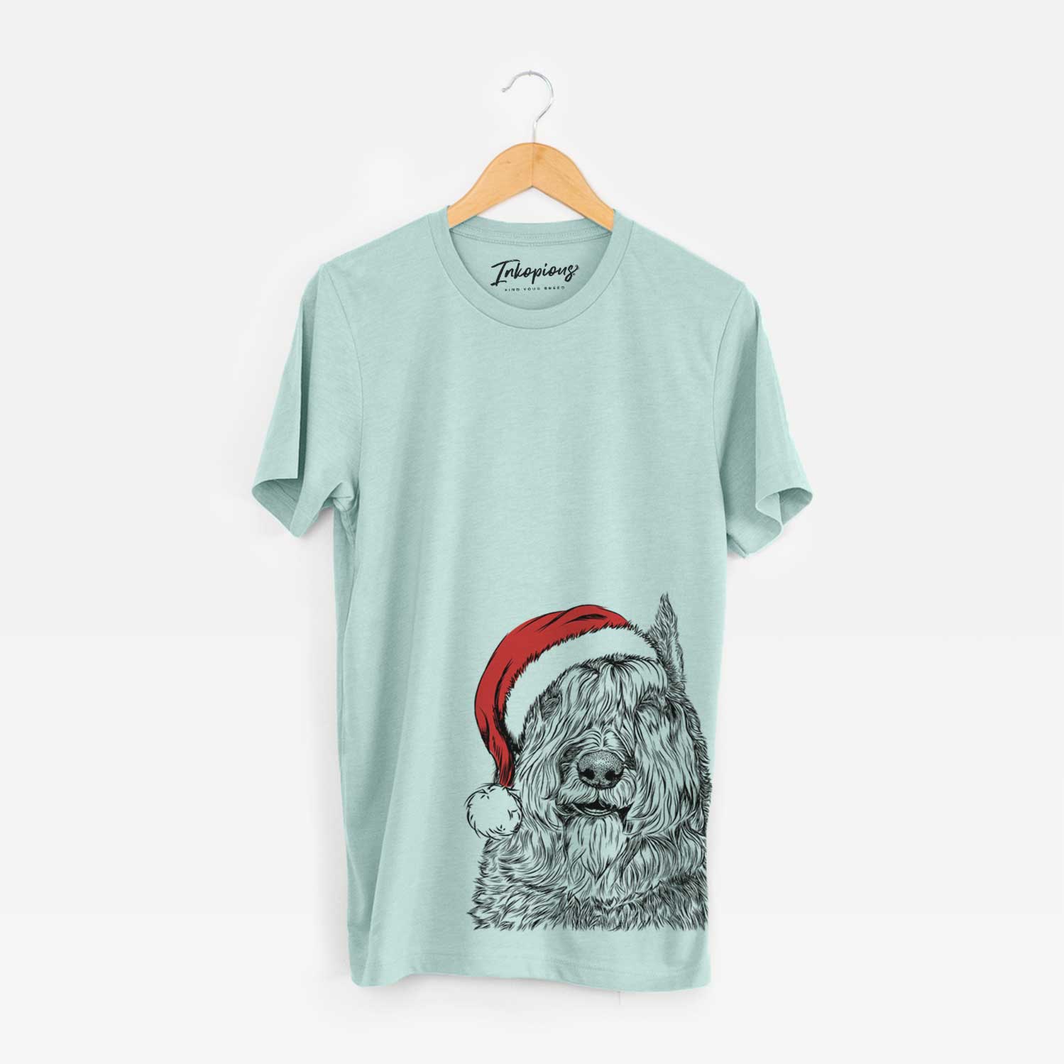 Santa Sabre the Bouvier Des Flandres - Unisex Crewneck