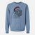 Santa Sadie the Cocker Spaniel - Unisex Pigment Dyed Crew Sweatshirt