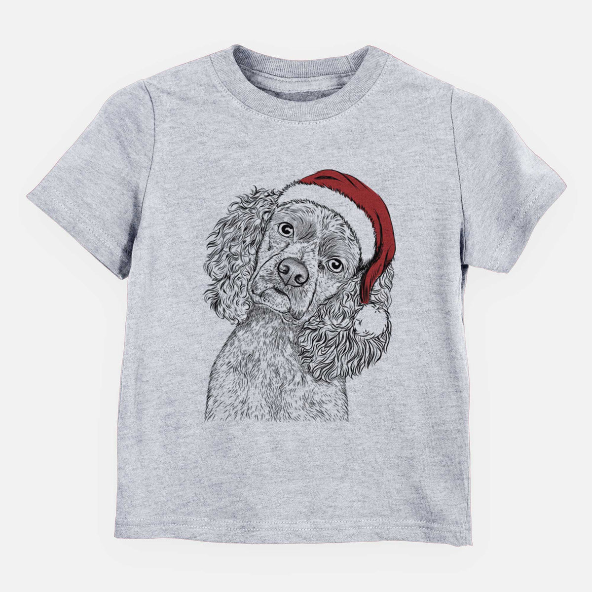 Santa Sadie the Cocker Spaniel - Kids/Youth/Toddler Shirt