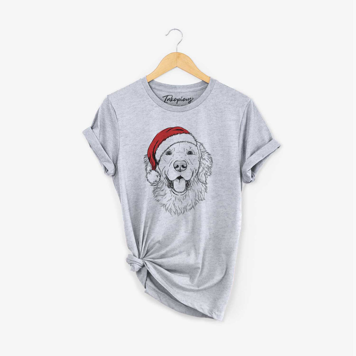 Santa Sam the Golden Retriever - Unisex Crewneck