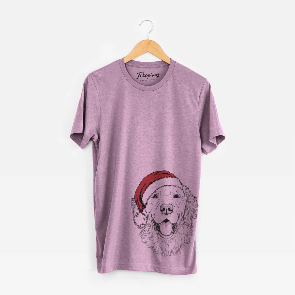 Santa Sam the Golden Retriever - Unisex Crewneck
