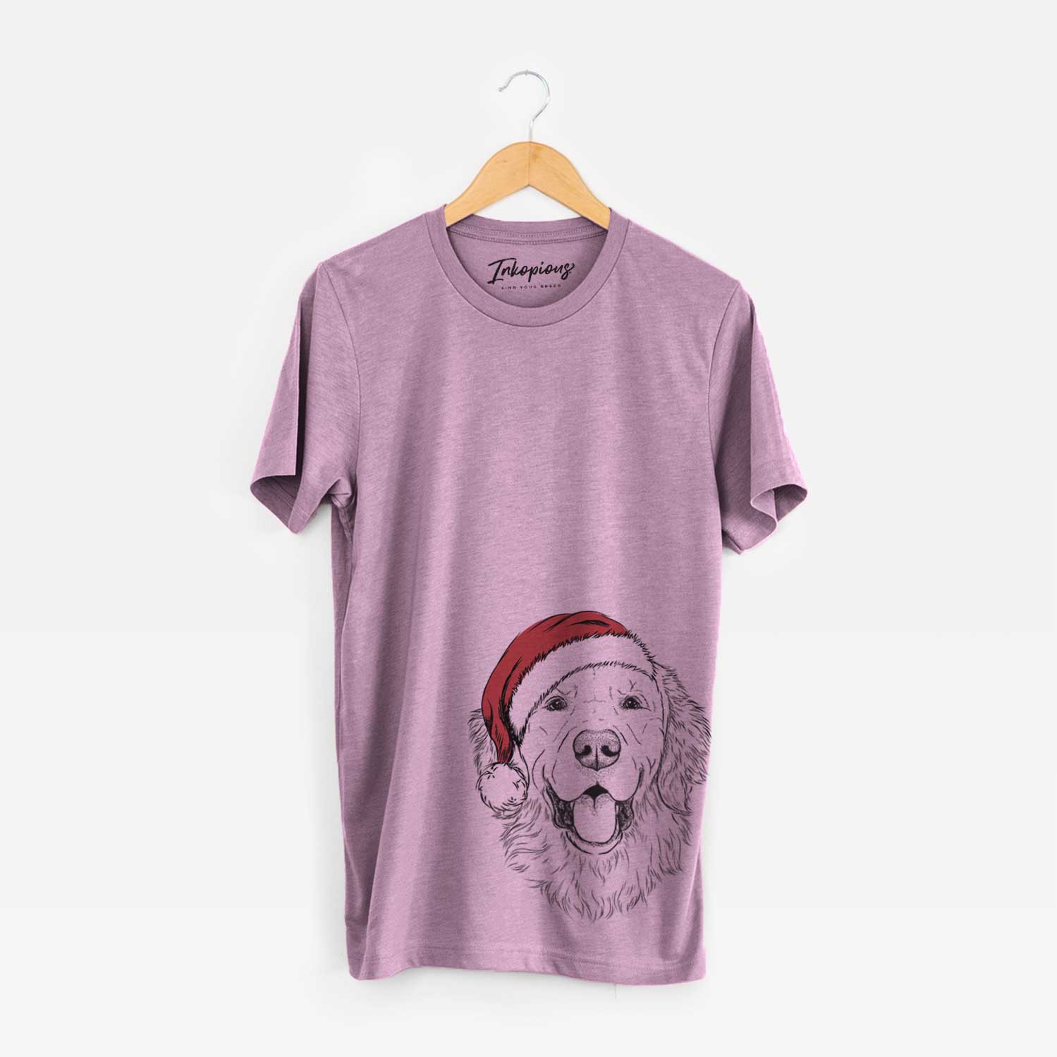Santa Sam the Golden Retriever - Unisex Crewneck