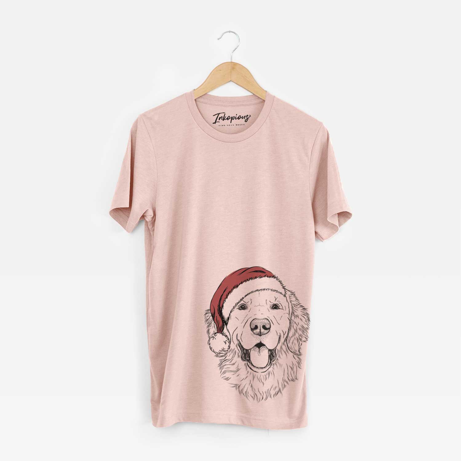 Santa Sam the Golden Retriever - Unisex Crewneck