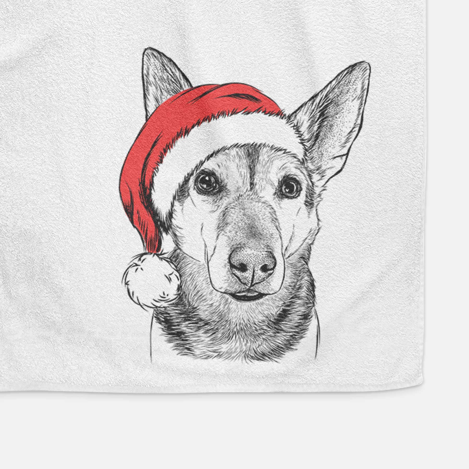 Sammie the Mixed Breed Decorative Hand Towel