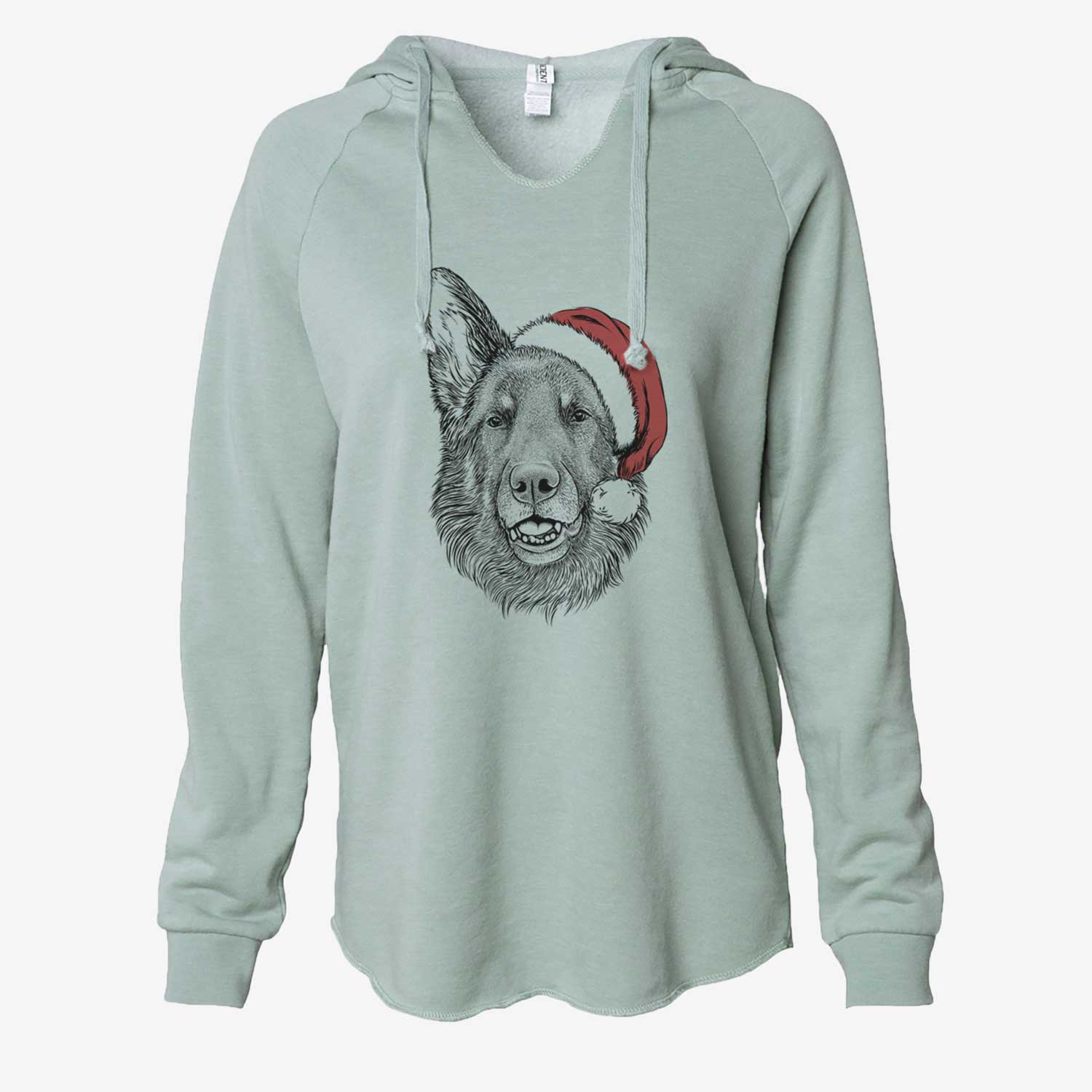 Sammie the German Shepherd - Cali Wave Hooded Sweatshirt