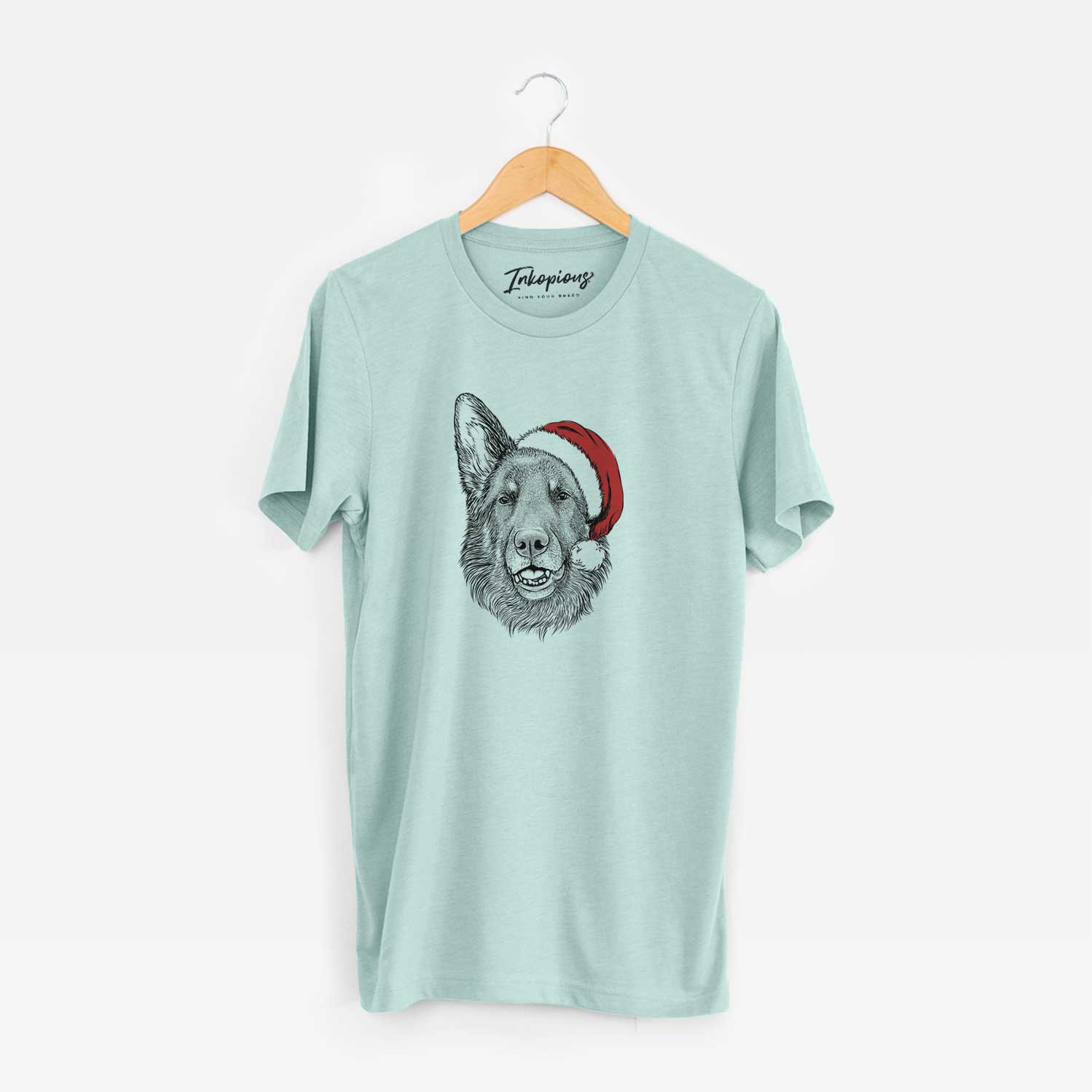 Santa Sammie the German Shepherd - Unisex Crewneck