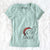 Santa Sammy the Spinx Cat - Women's V-neck Shirt