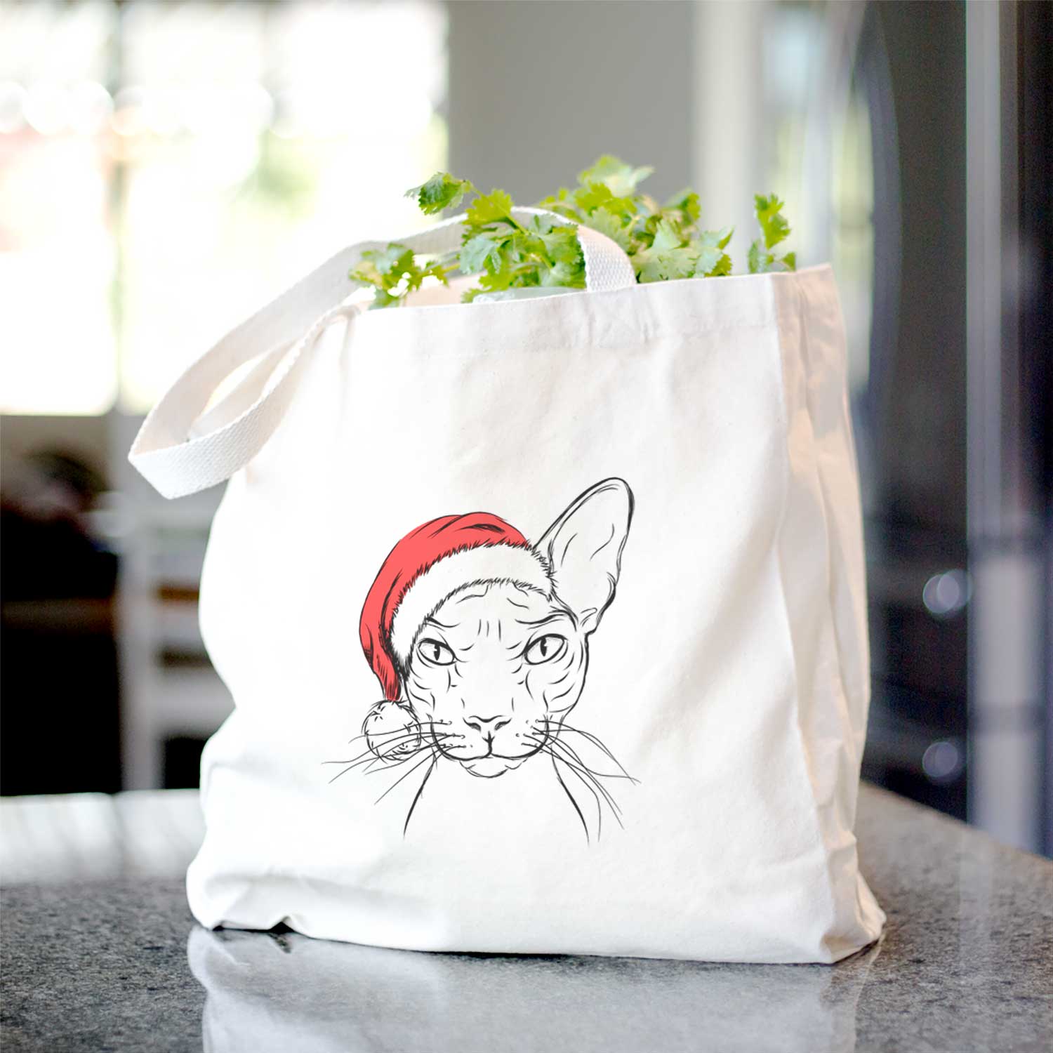 Sammy the Spinx Cat - Tote Bag