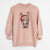 Santa Samule the Donkey - Unisex Pigment Dyed Crew Sweatshirt