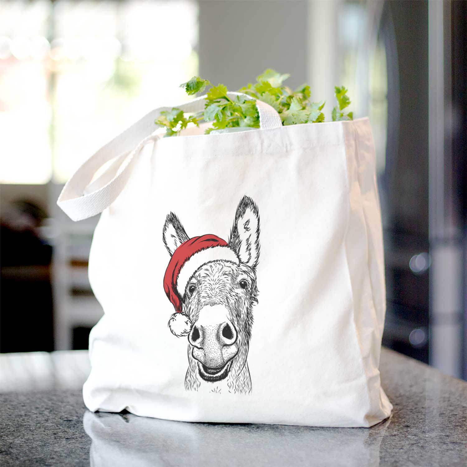 Samule the Donkey - Tote Bag