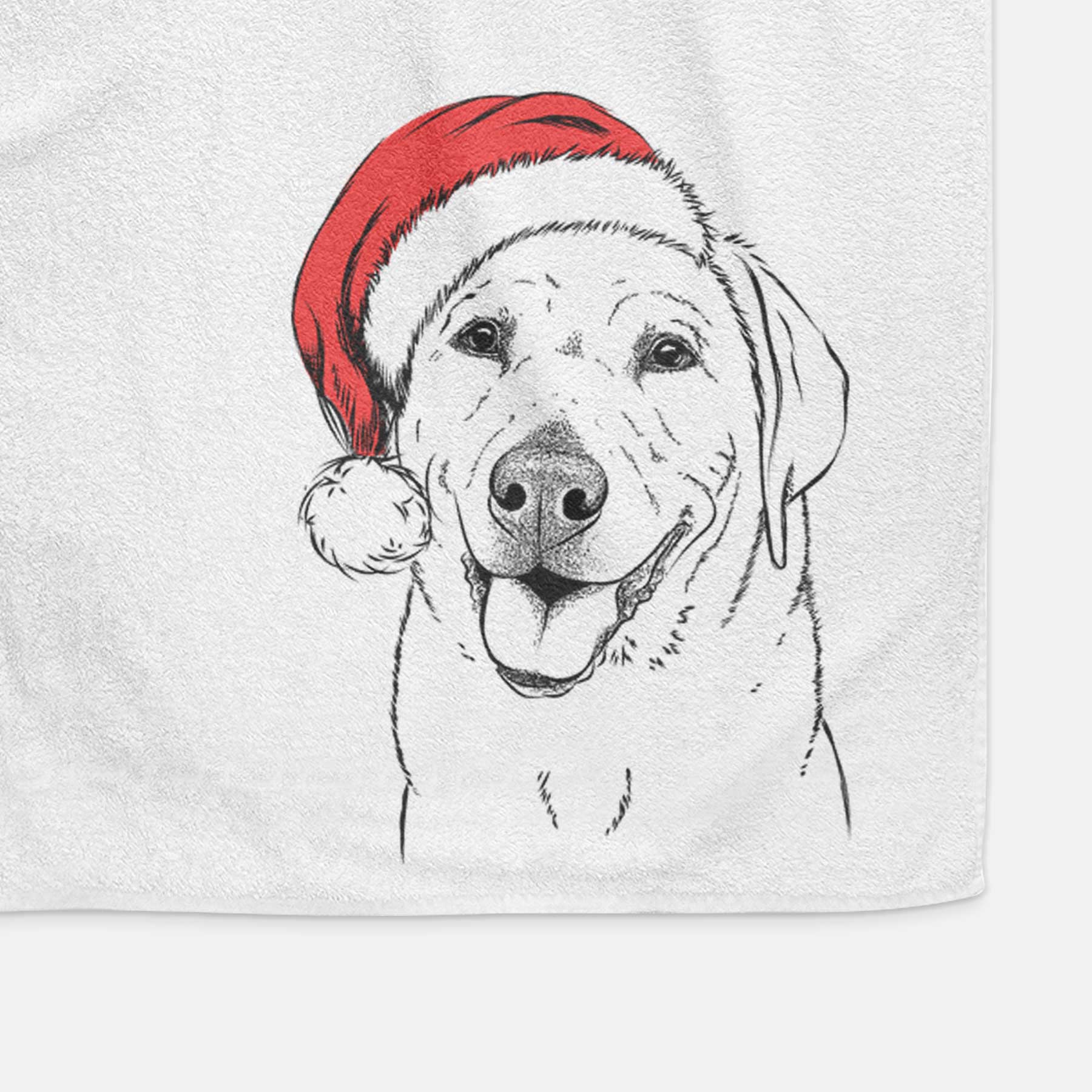 Sanford the Labrador Retriever Decorative Hand Towel