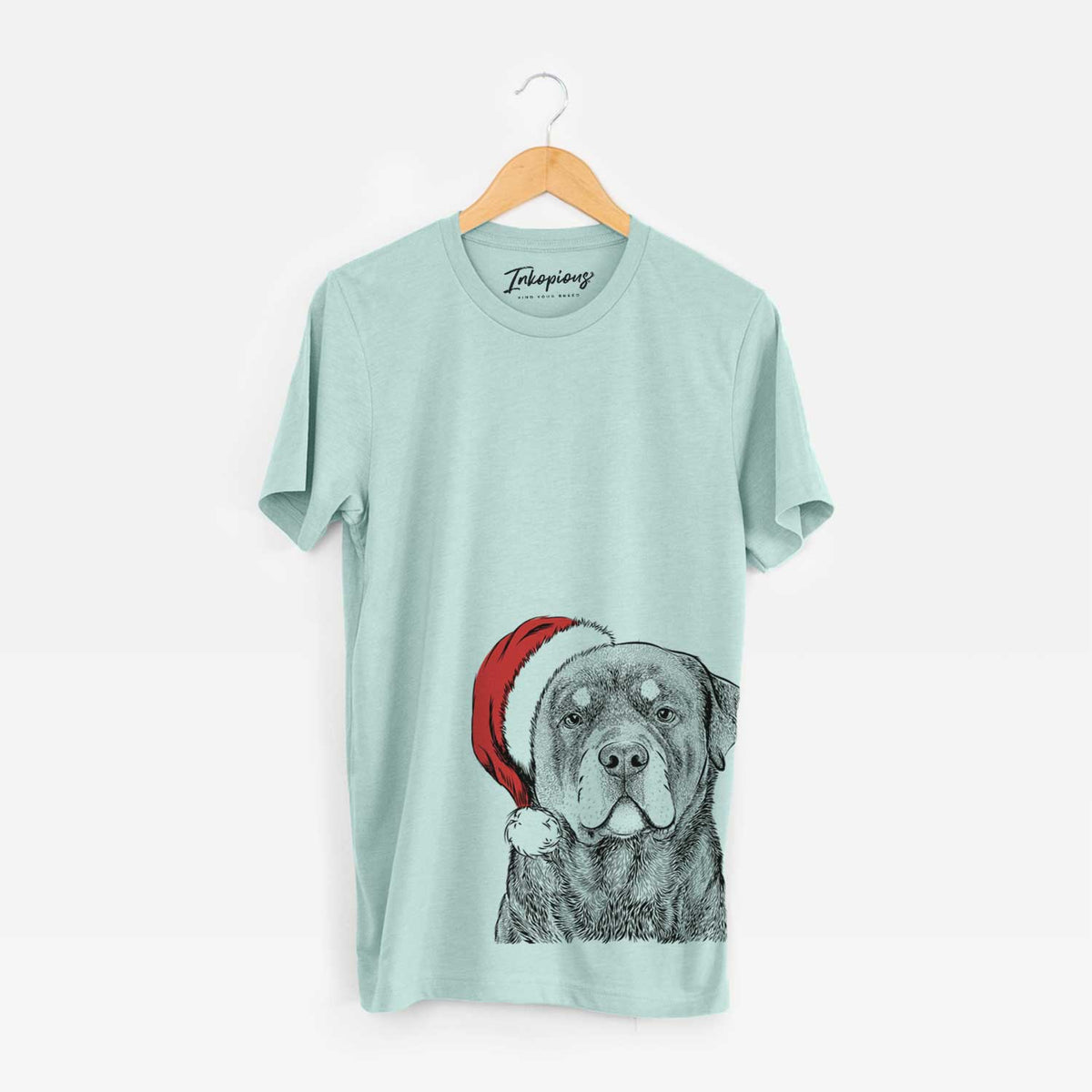 Santa Sarge the Rottweiler - Unisex Crewneck