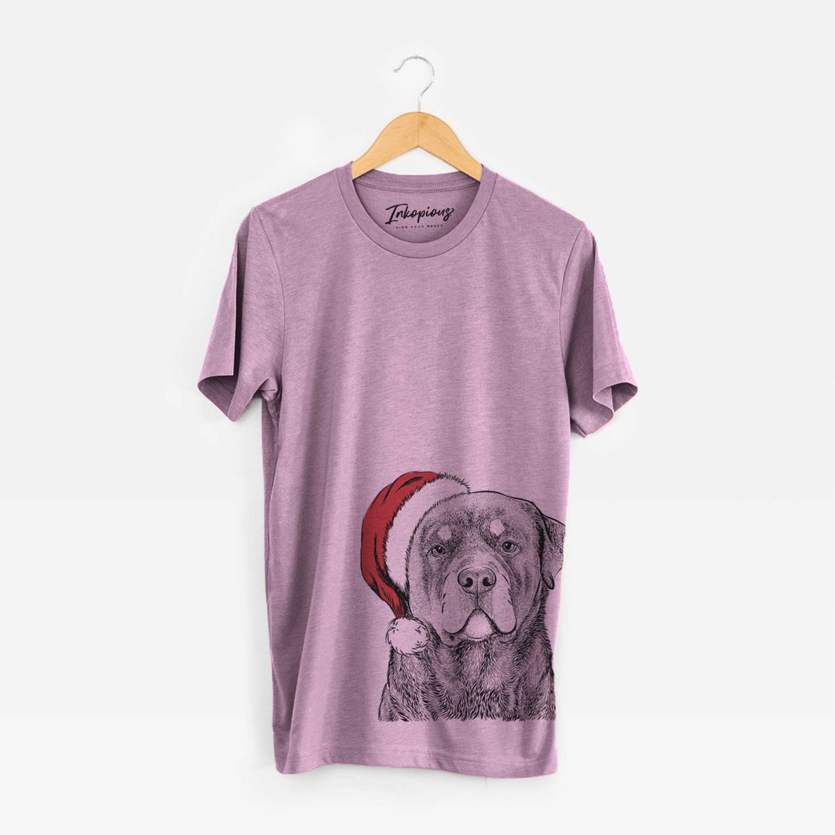 Santa Sarge the Rottweiler - Unisex Crewneck