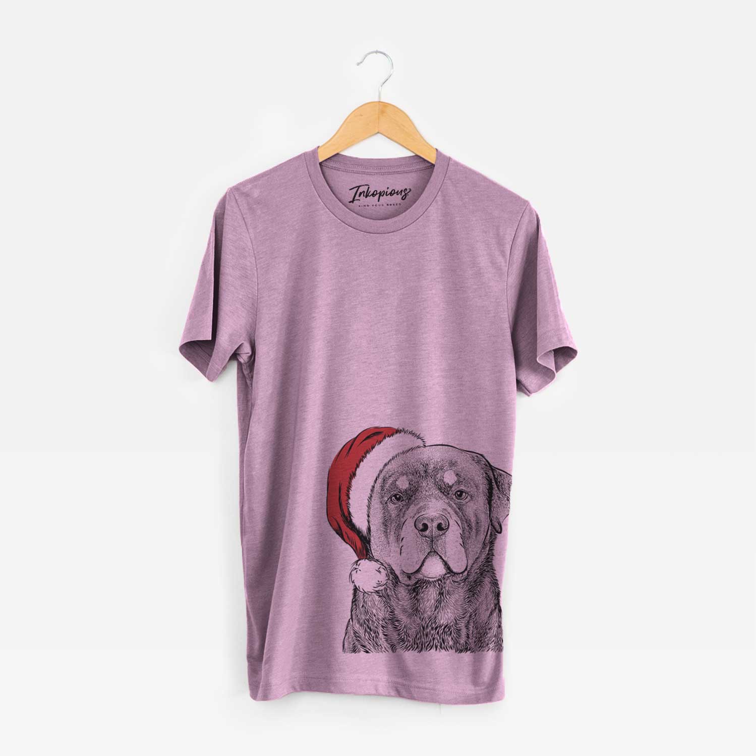 Santa Sarge the Rottweiler - Unisex Crewneck