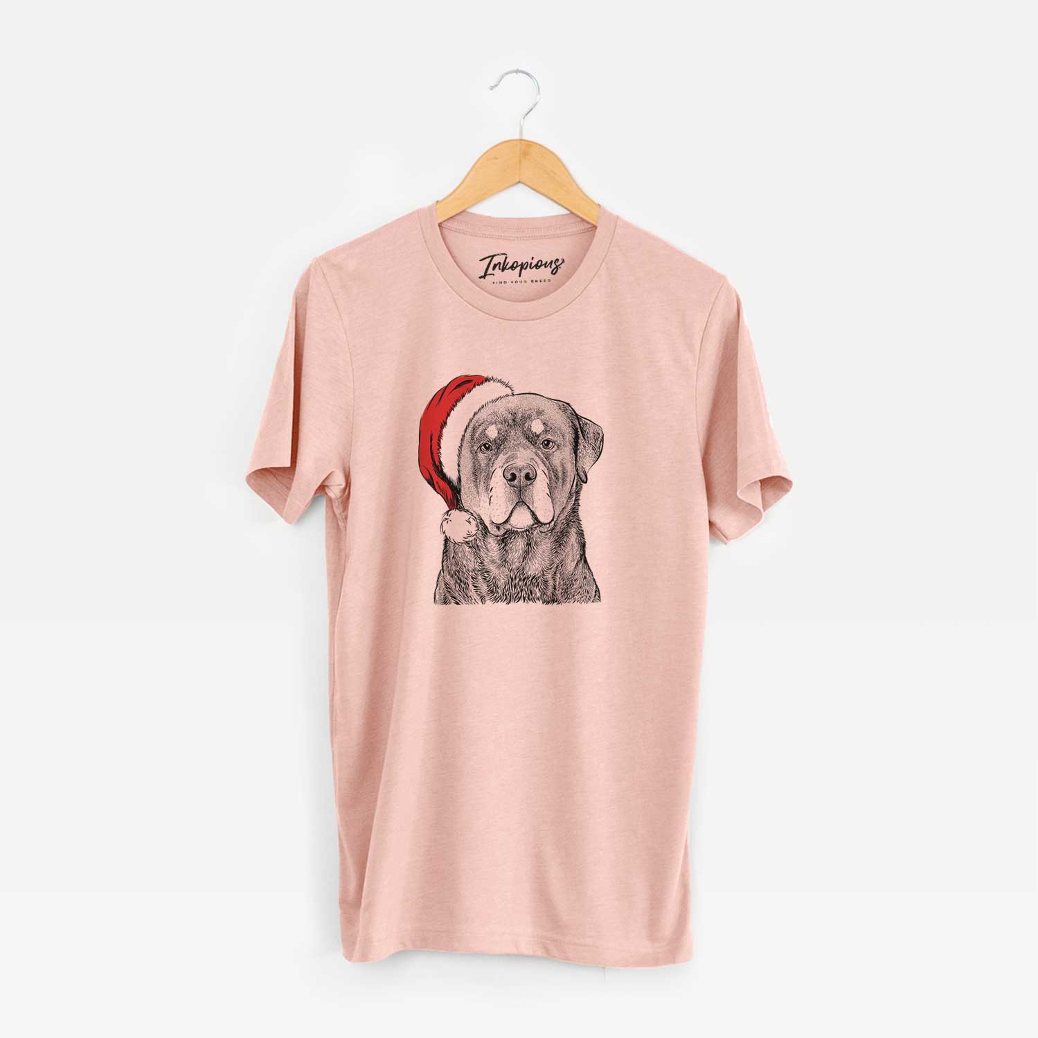 Santa Sarge the Rottweiler - Unisex Crewneck